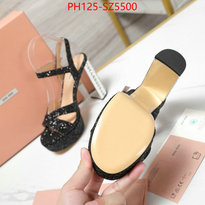 Women Shoes-Miu Miu wholesale designer shop ID: SZ5500 $: 125USD