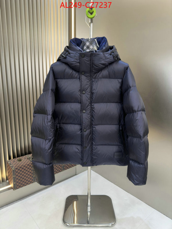 Down jacket Men-Burberry replica 1:1 high quality ID: CZ7237 $: 249USD
