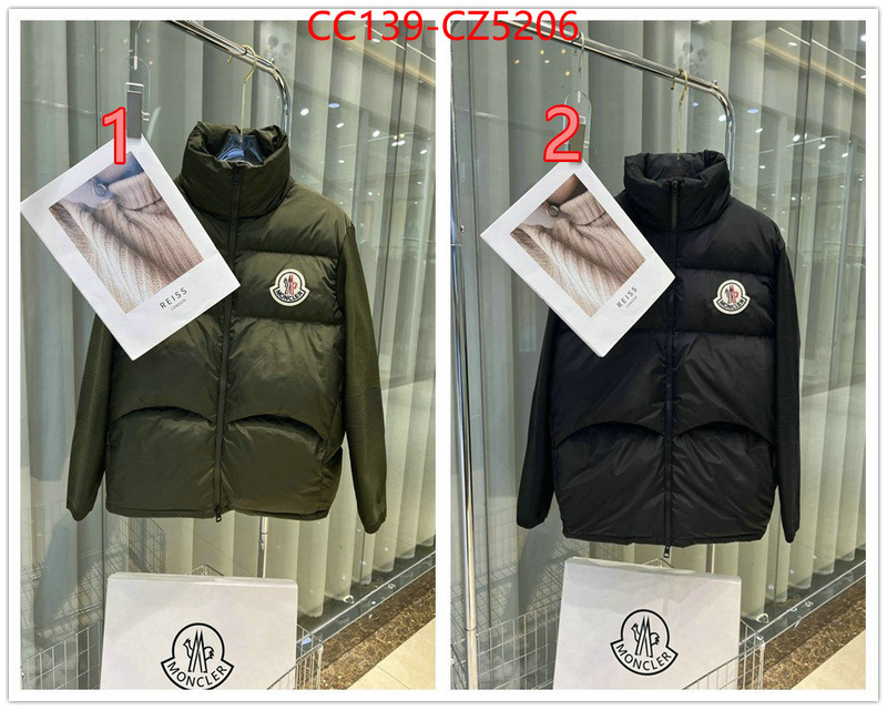 Down jacket Men-Moncler high quality happy copy ID: CZ5206 $: 139USD