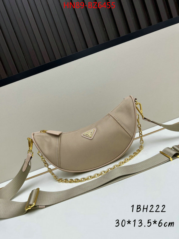 Prada Bags(4A)-Crossbody- unsurpassed quality ID: BZ6455 $: 89USD,
