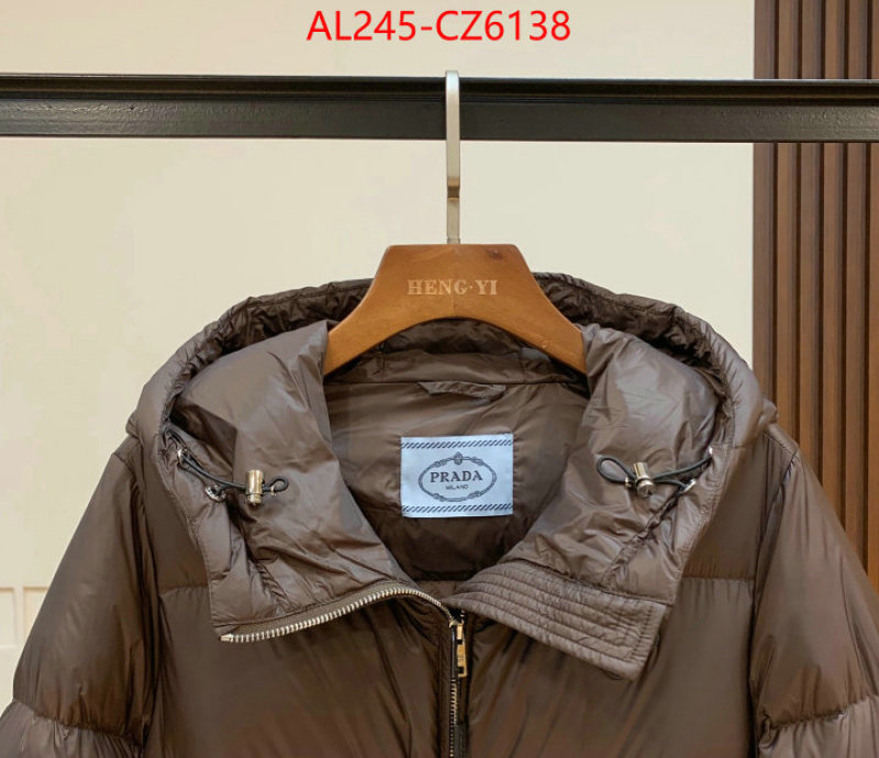 Down jacket Women-Prada outlet 1:1 replica ID: CZ6138 $: 245USD