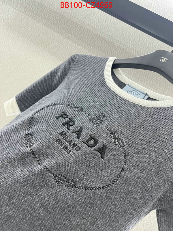 Clothing-Prada where should i buy to receive ID: CZ4969 $: 100USD