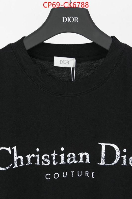 Clothing-Dior highest quality replica ID: CK6788 $: 69USD