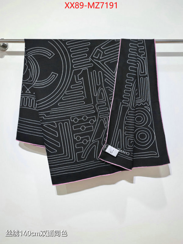Scarf-Chanel where could you find a great quality designer ID: MZ7191 $: 89USD