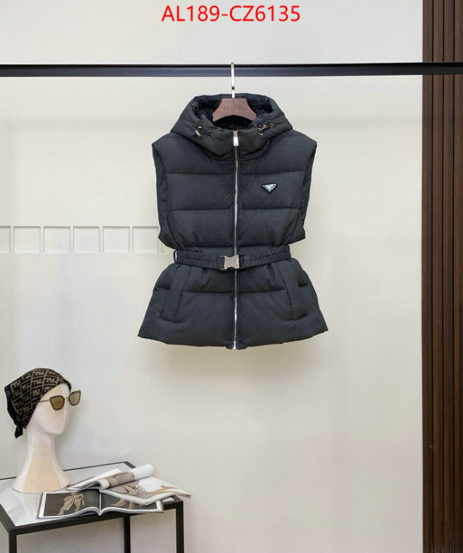 Down jacket Women-Prada buy best quality replica ID: CZ6135 $: 189USD
