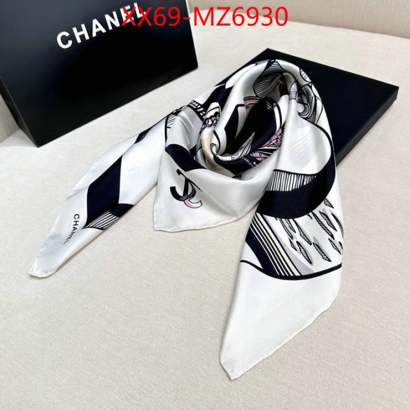 Scarf-Chanel top quality fake ID: MZ6930 $: 69USD