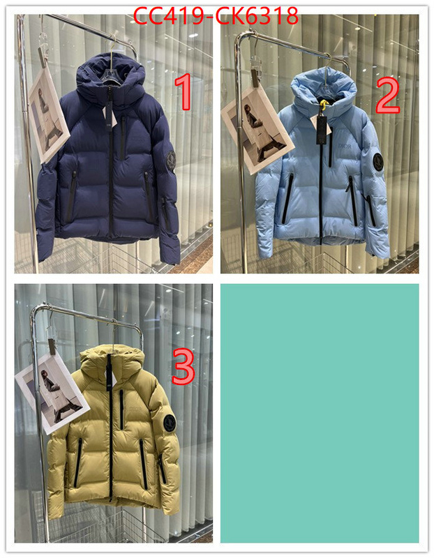 Down jacket Women-Dior wholesale sale ID: CK6318 $: 419USD