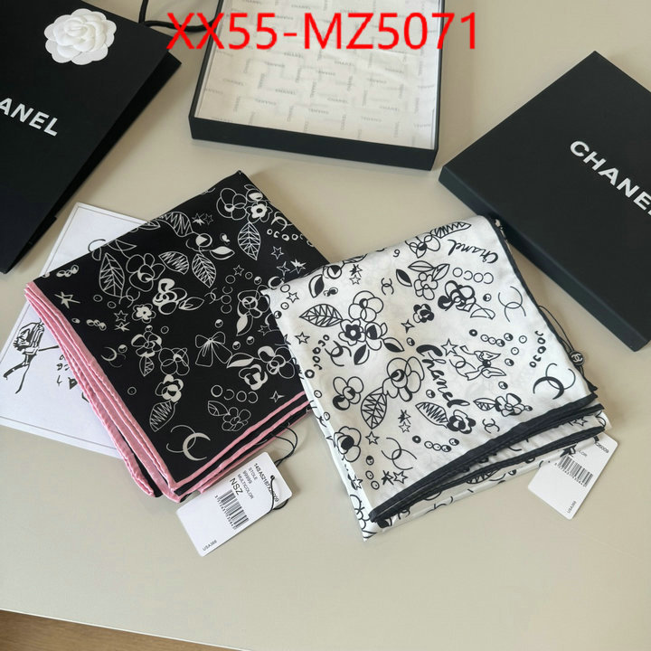 Scarf-Chanel 2024 aaaaa replica customize ID: MZ5071 $: 55USD