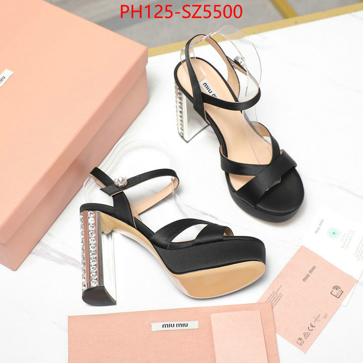 Women Shoes-Miu Miu wholesale designer shop ID: SZ5500 $: 125USD