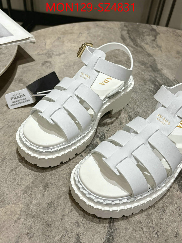 Women Shoes-Prada highest quality replica ID: SZ4831 $: 129USD
