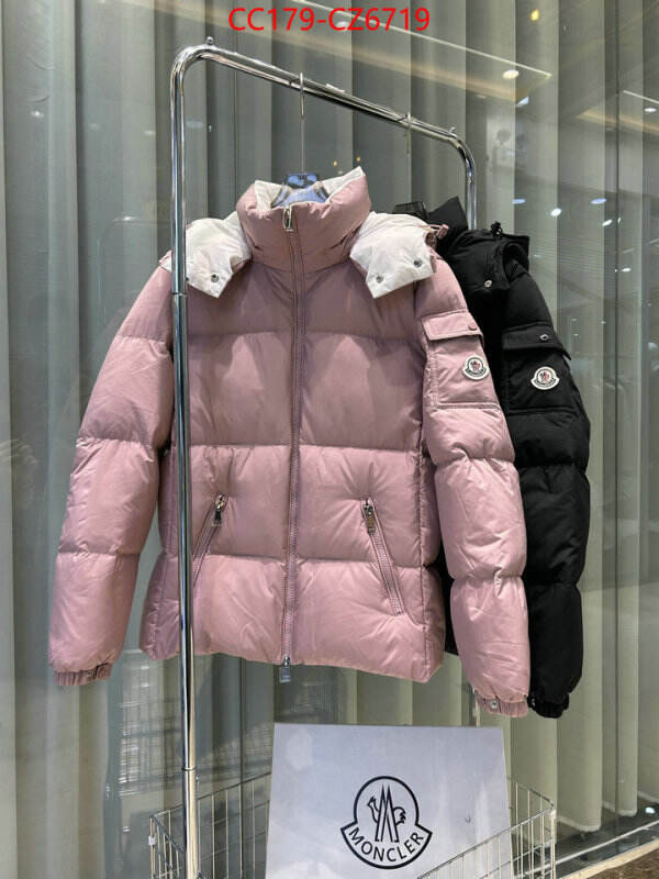 Down jacket Women-Moncler top quality replica ID: CZ6719 $: 179USD