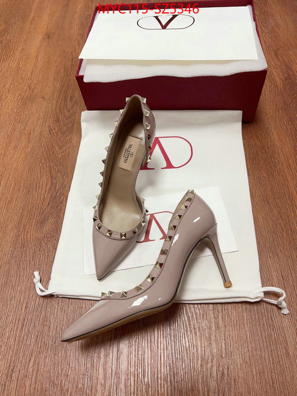 Women Shoes-Valentino shop designer replica ID: SZ5346 $: 115USD