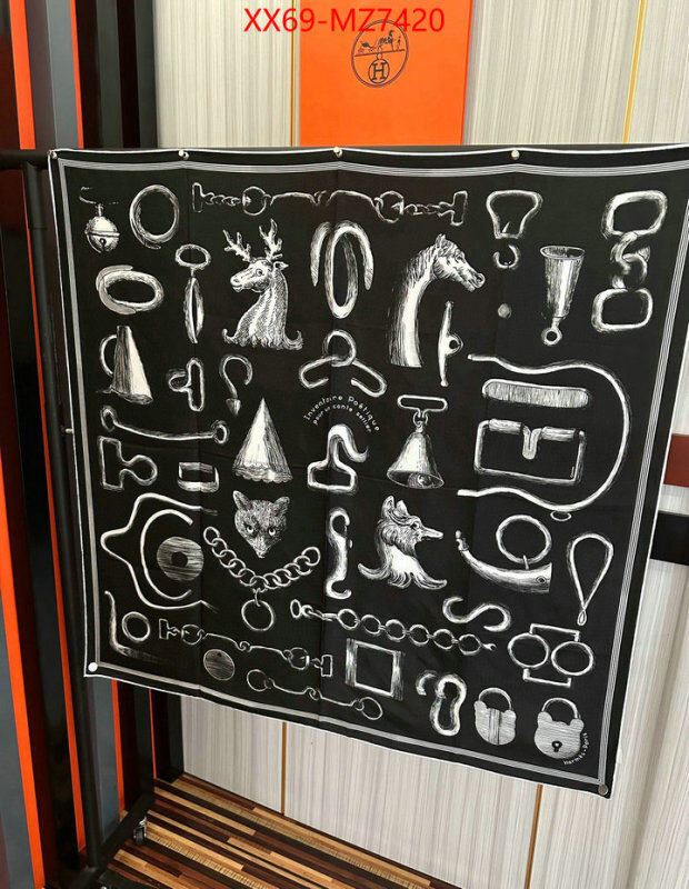 Scarf-Hermes replcia cheap from china ID: MZ7420 $: 69USD