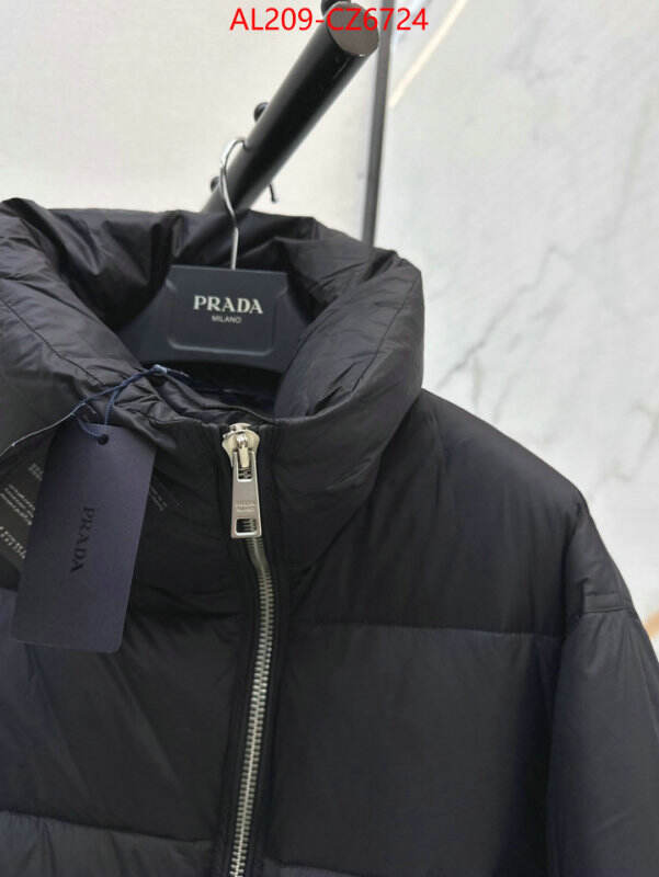 Down jacket Women-Prada cheap replica ID: CZ6724 $: 209USD