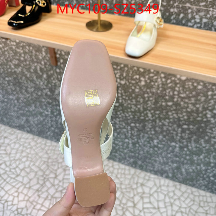 Women Shoes-Valentino perfect quality ID: SZ5349 $: 109USD