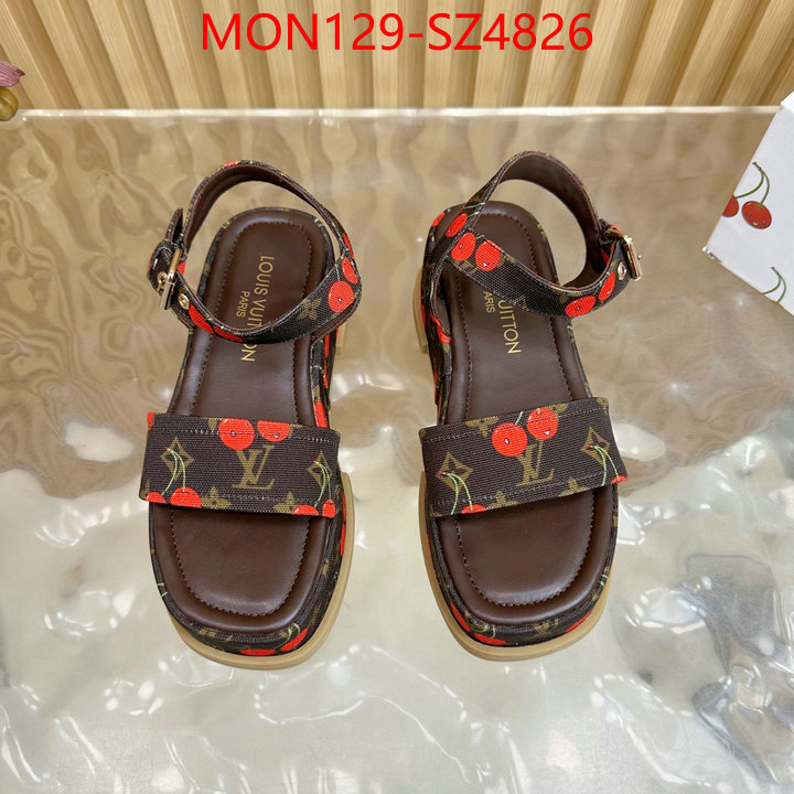 Women Shoes-LV buy replica ID: SZ4826 $: 129USD