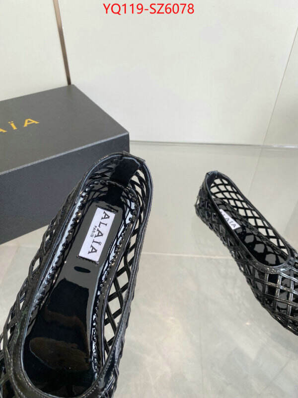 Women Shoes-ALAIA cheap high quality replica ID: SZ6078 $: 119USD