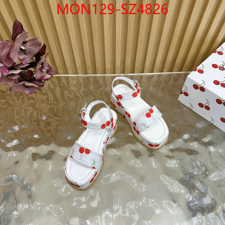 Women Shoes-LV buy replica ID: SZ4826 $: 129USD