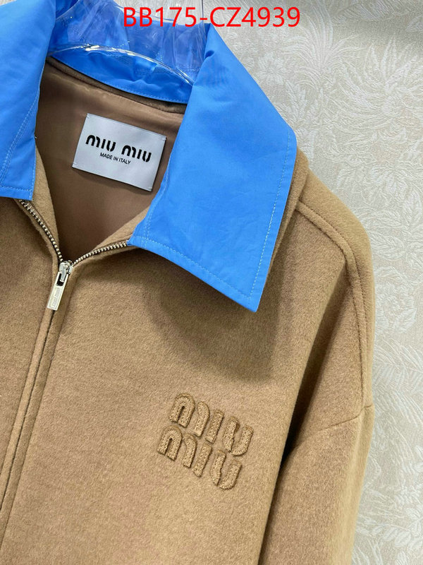 Clothing-MIU MIU designer fashion replica ID: CZ4939 $: 175USD