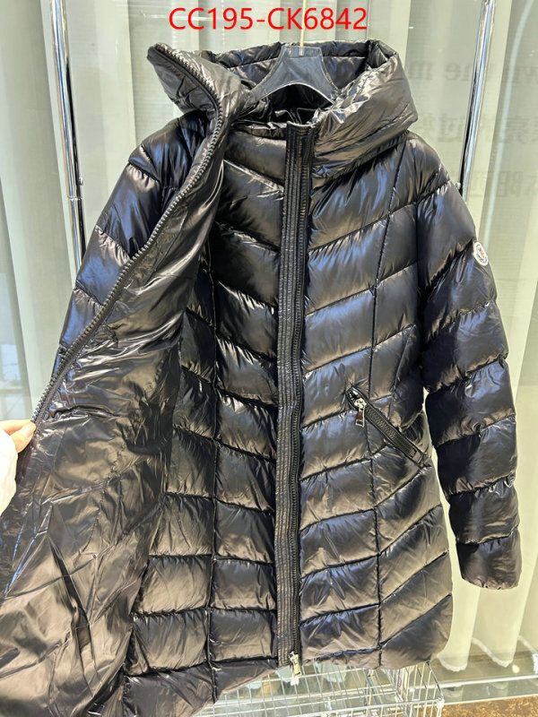 Down jacket Women-Moncler best replica new style ID: CK6842 $: 195USD