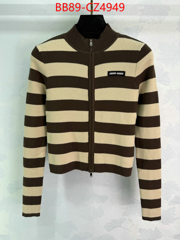 Clothing-MIU MIU we curate the best ID: CZ4949 $: 89USD