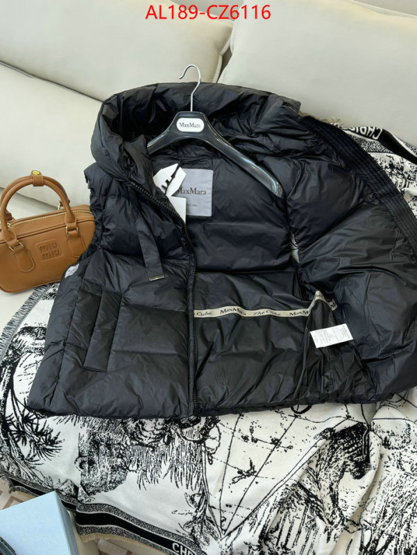 Down jacket Women-MaxMara best luxury replica ID: CZ6116 $: 189USD