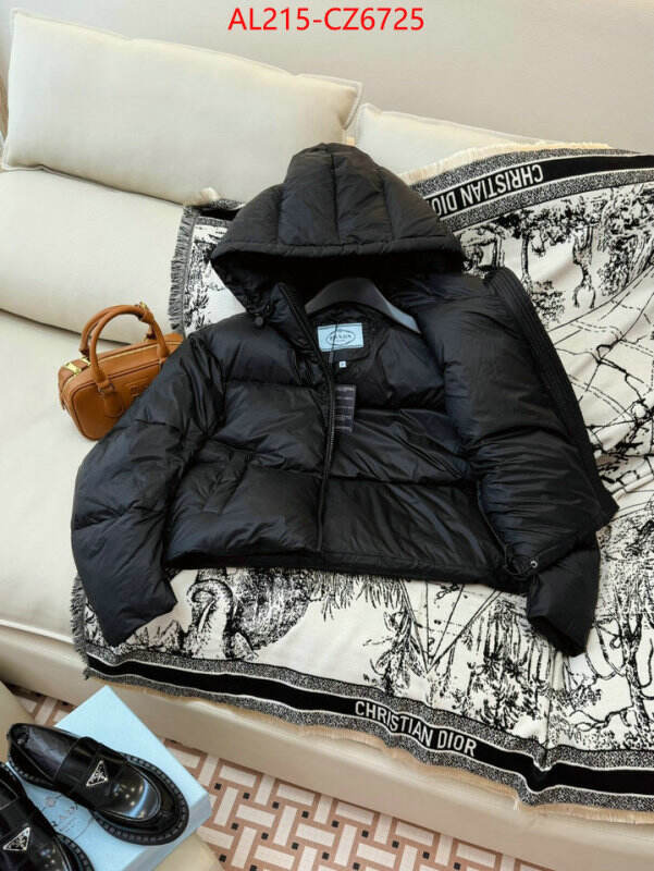 Down jacket Women-Prada replcia cheap from china ID: CZ6725 $: 215USD