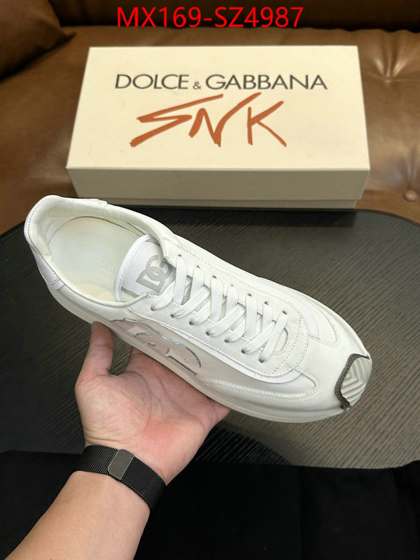Men Shoes-DG best quality fake ID: SZ4987 $: 169USD