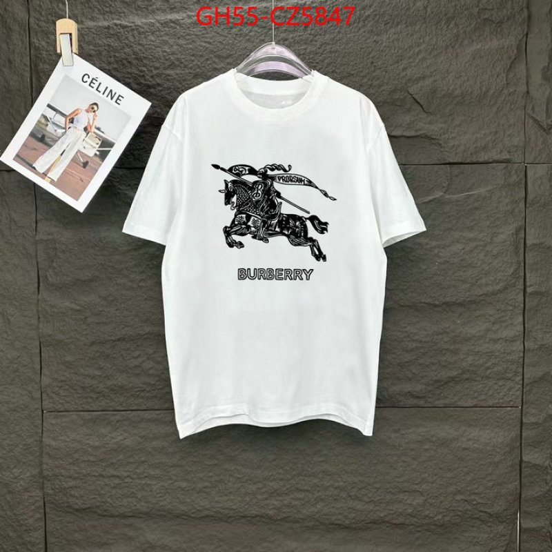 Clothing-Burberry replica designer ID: CZ5847 $: 55USD