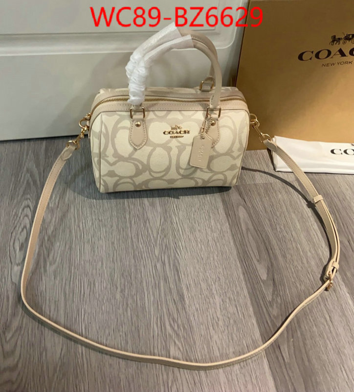 Coach Bags(4A)-Crossbody- what is a 1:1 replica ID: BZ6629 $: 89USD,
