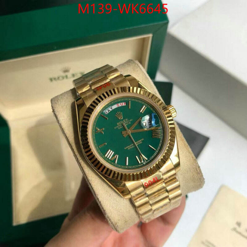 Watch(4A)-Rolex cheap wholesale ID: WK6645 $: 139USD