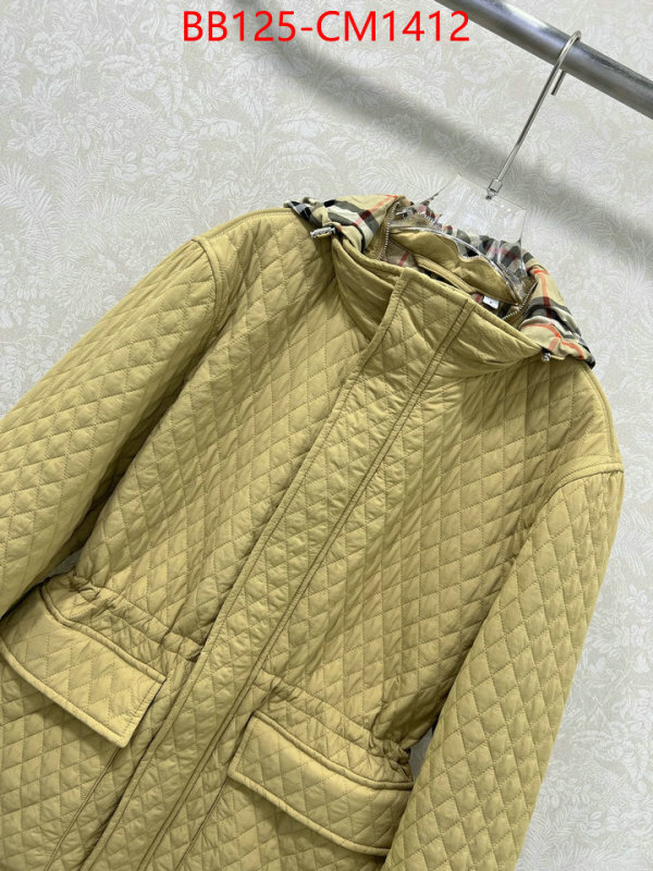 Clothing-Burberry replica wholesale ID: CM1412 $: 125USD