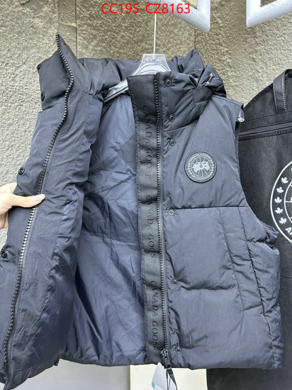 Down jacket Women-Canada Goose luxury cheap replica ID: CZ8163 $: 195USD