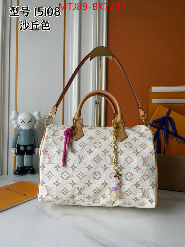 LV Bags(4A)-Speedy- replcia cheap ID: BK7211 $: 89USD,