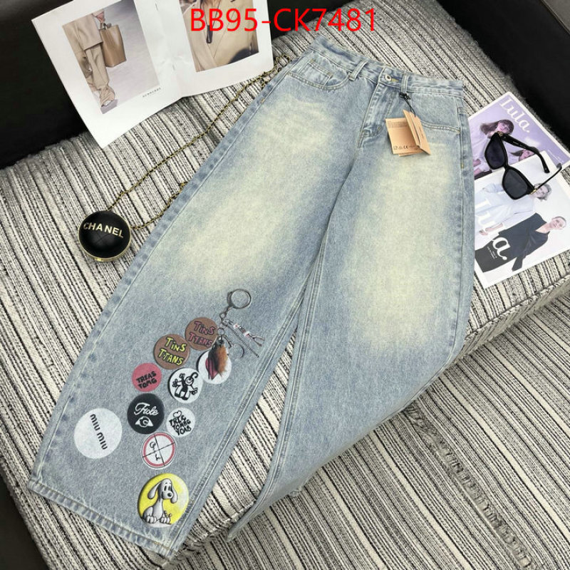 Clothing-MIU MIU where can you buy a replica ID: CK7481 $: 95USD