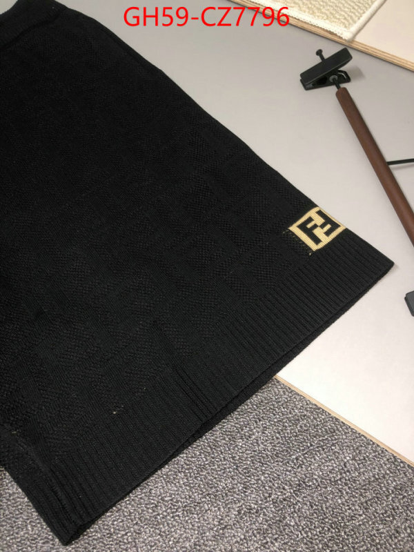 Clothing-Fendi where should i buy replica ID: CZ7796 $: 59USD