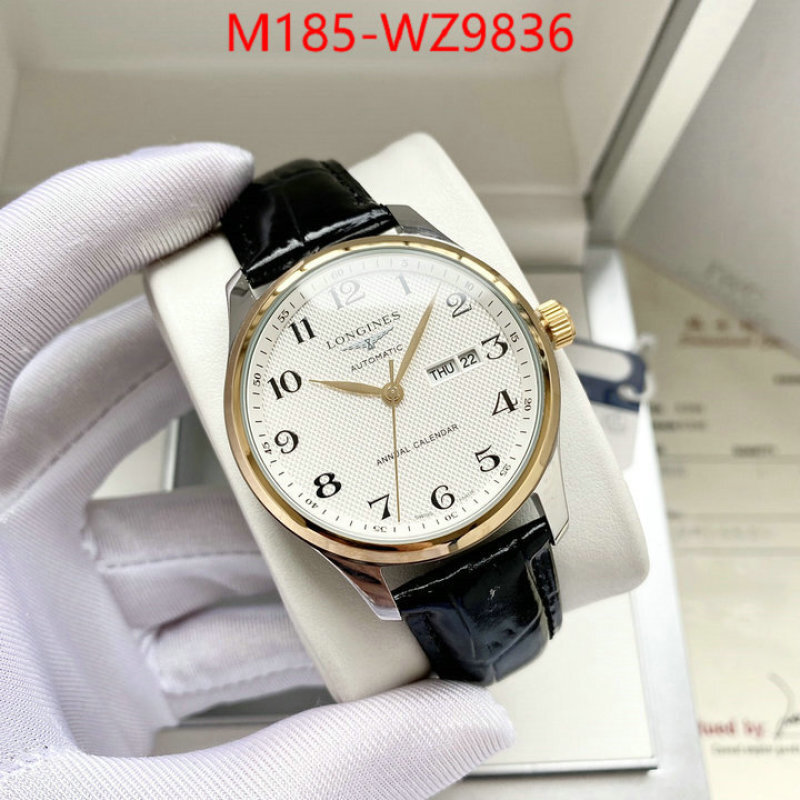 Watch(4A)-Longines how to buy replica shop ID: WZ9836 $: 185USD