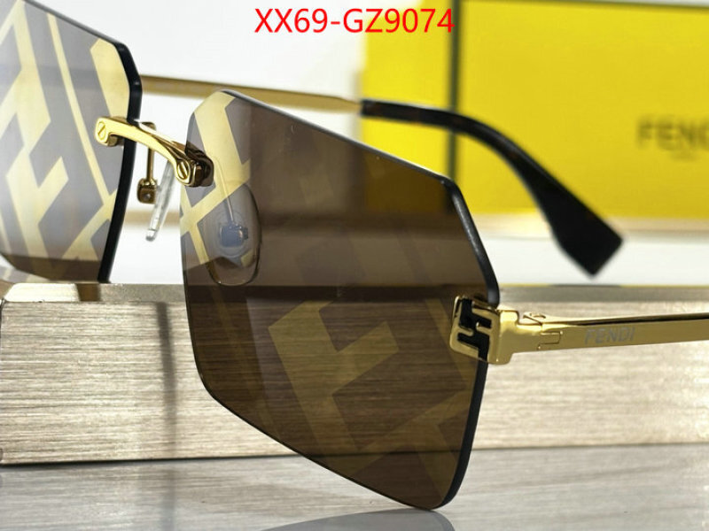 Glasses-Fendi 7 star quality designer replica ID: GZ9074 $: 69USD