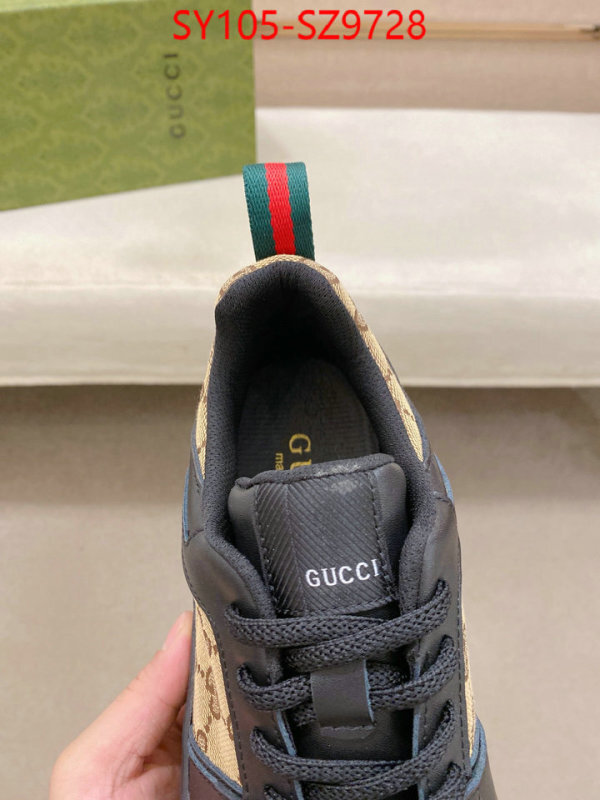Men Shoes-Gucci 1:1 replica wholesale ID: SZ9728 $: 105USD