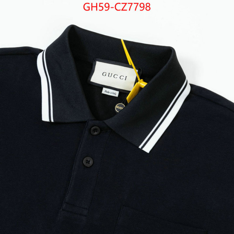 Clothing-Gucci quality replica ID: CZ7798 $: 59USD