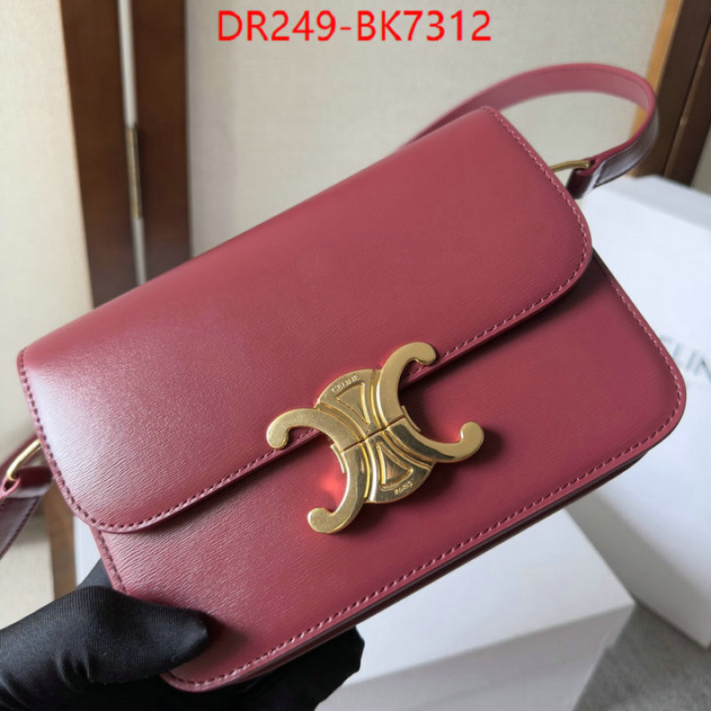 Celine Bags(TOP)-Triomphe Series cheap high quality replica ID: BK7312 $: 249USD,