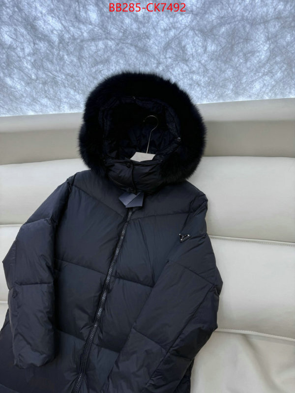 Down jacket Women-Prada copy aaaaa ID: CK7492 $: 285USD