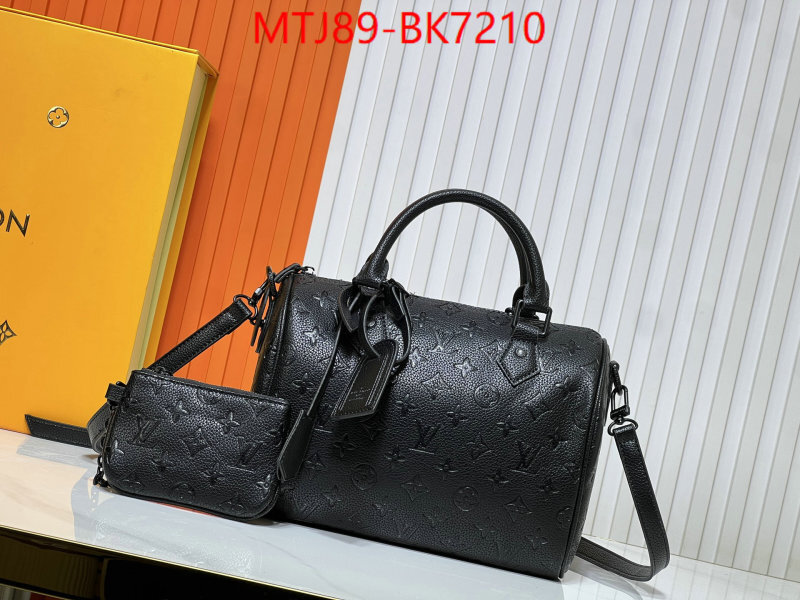 LV Bags(4A)-Speedy- high quality online ID: BK7210 $: 89USD,
