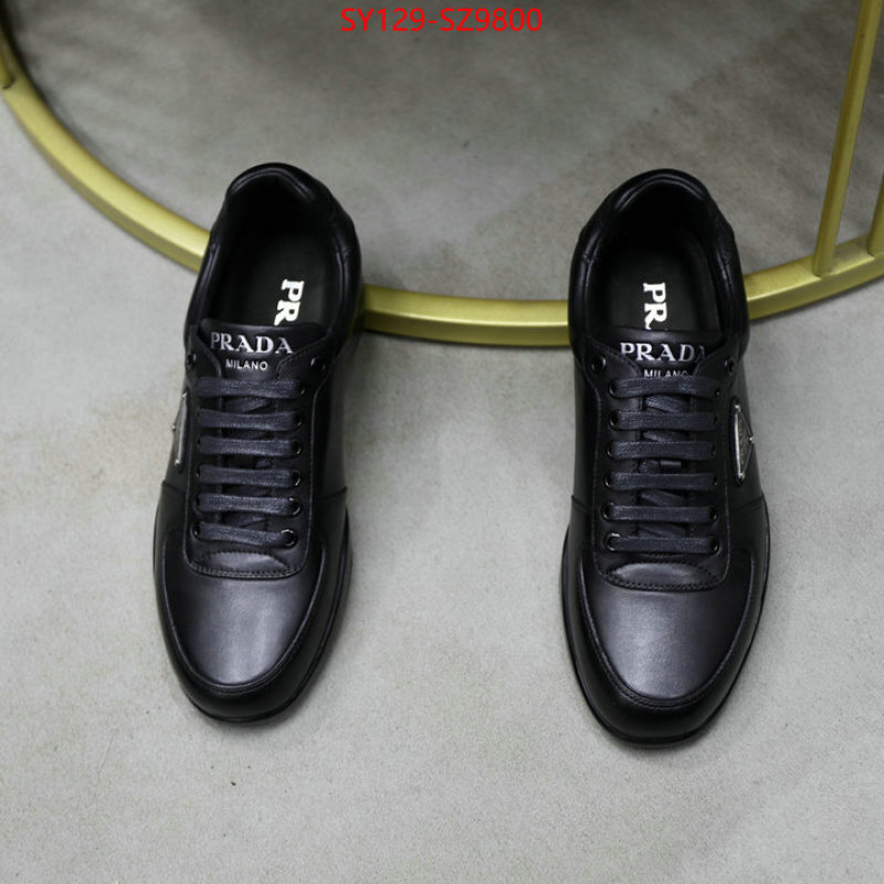 Men shoes-Prada luxury 7 star replica ID: SZ9800 $: 129USD