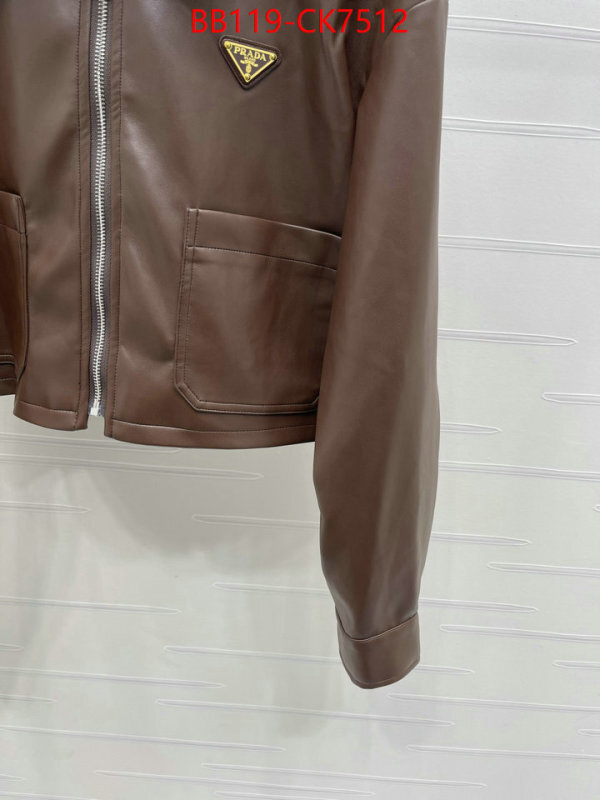 Clothing-Prada 2024 perfect replica designer ID: CK7512 $: 119USD