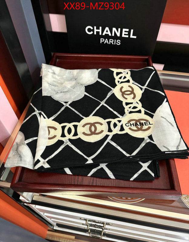 Scarf-Chanel shop ID: MZ9304 $: 89USD
