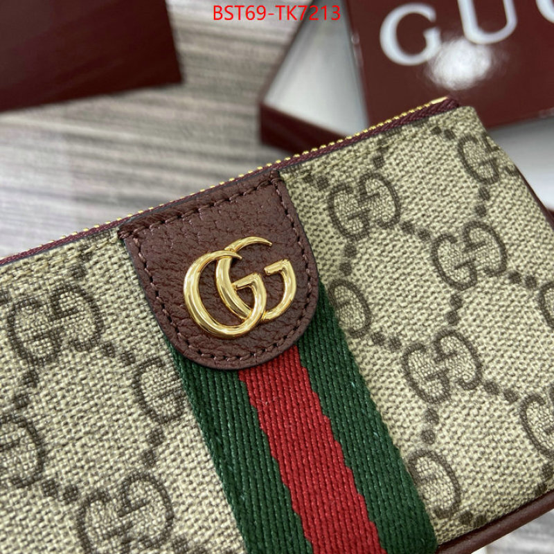 Gucci Bags(TOP)-Wallet- where to buy replicas ID: TK7213 $: 69USD,