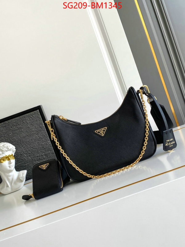 Prada Bags(TOP)-Crossbody- good quality replica ID: BM1345 $: 209USD,