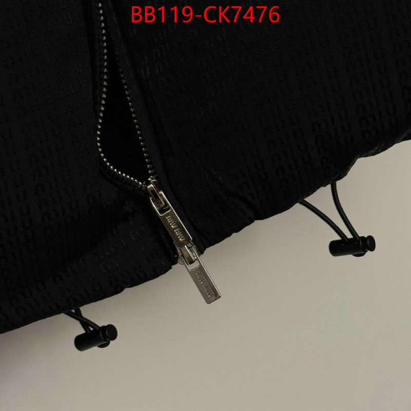 Down jacket Women-Miu Miu high quality replica designer ID: CK7476 $: 119USD