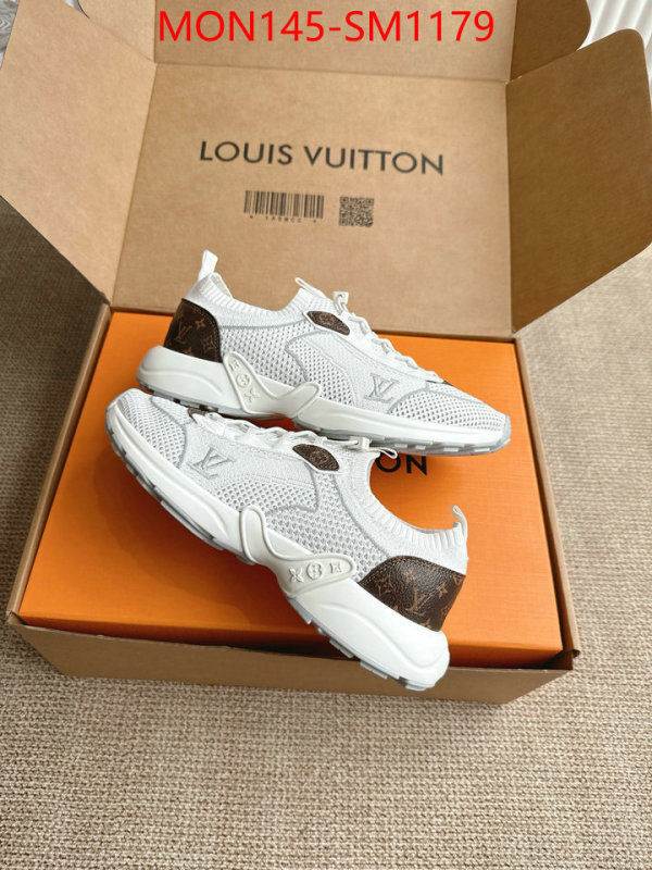 Men Shoes-LV counter quality ID: SM1179 $: 145USD